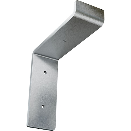 Ekena Millwork Steel Truss Shelf Bracket, Unfinished 2"W x 6"D x 6 1/4"H BKTM02X06X06TSCRS